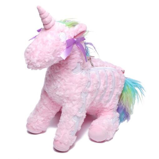 Littleforbig Uniskelly Skeleton Unicorn Stuffed Animal Plush Shoulder ...